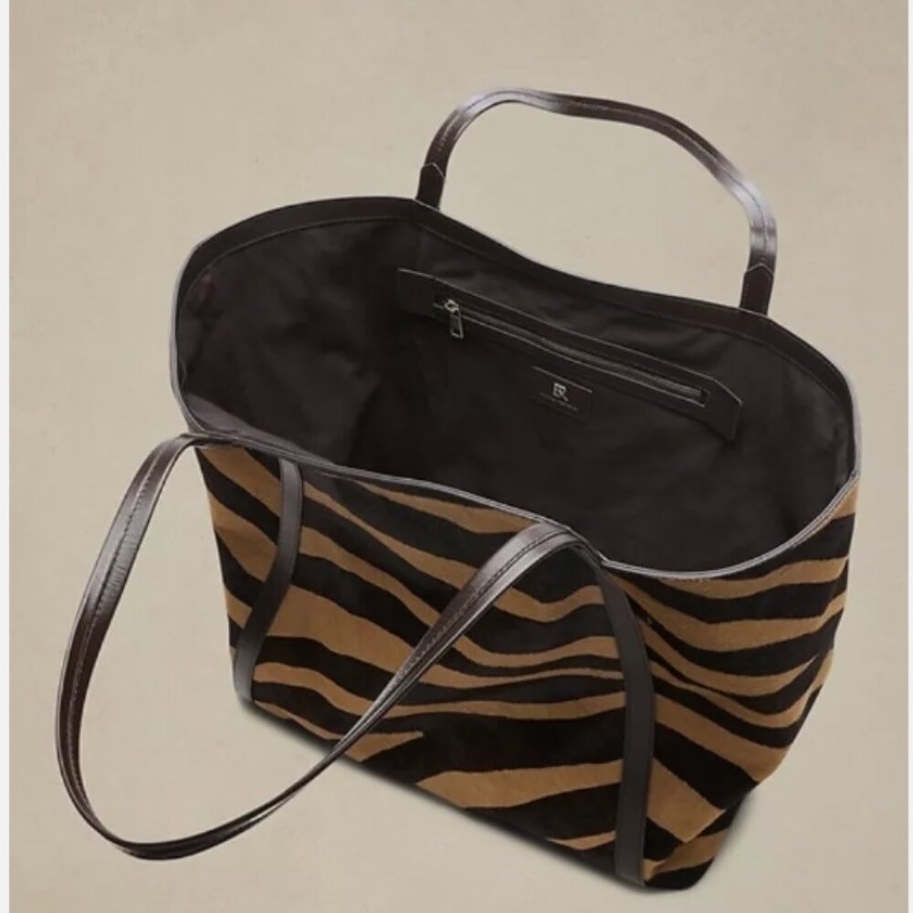 Banana Republic Calf Hair Large Tote